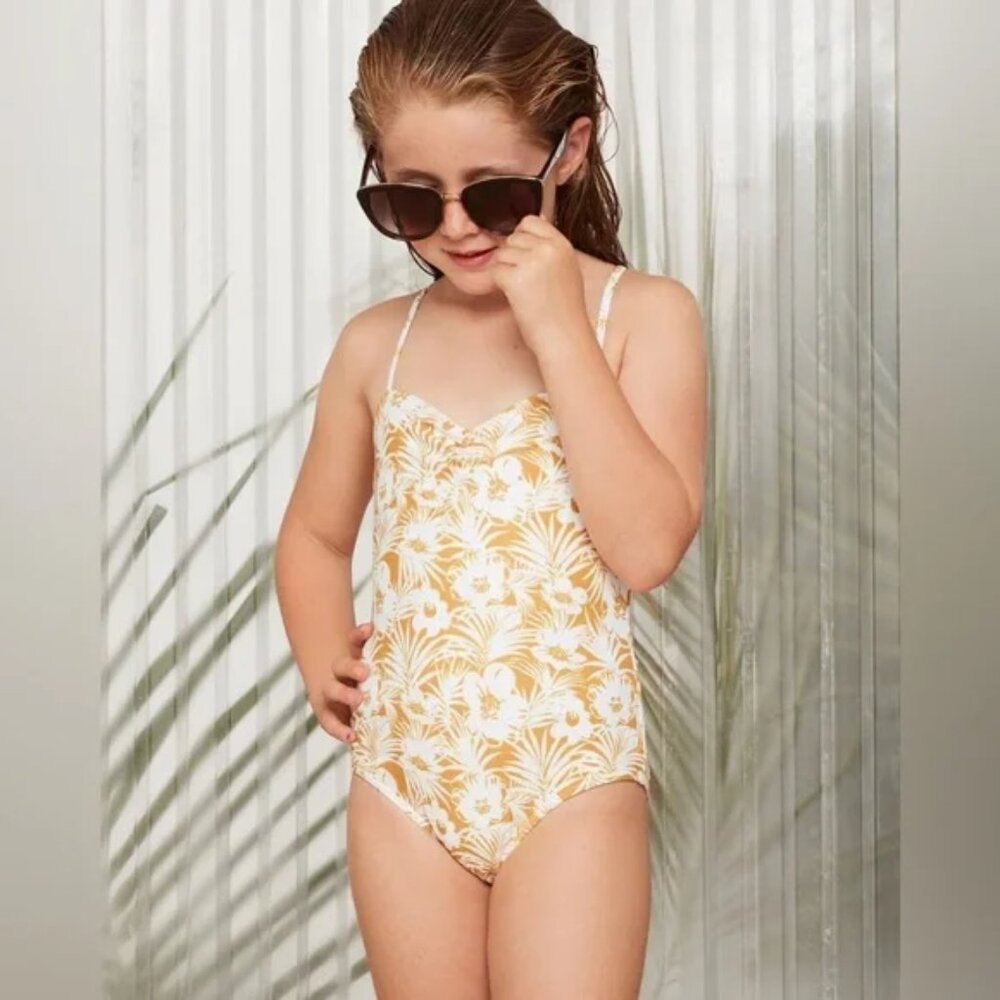 L*SPACE Girls Little High Jump One-Piece Swimsuit | Size 12 (Kids) | NWT